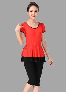 舞動時尚，舒適升級——新款莫代爾廣場舞套裝引領潮流